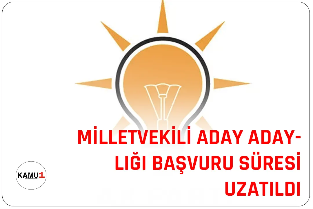 AK Parti Genel Başkan Yardımcısı Ali İhsan Yavuz, aday adaylığı başvuru süresinin bir hafta daha uzatıldığını açıkladı.