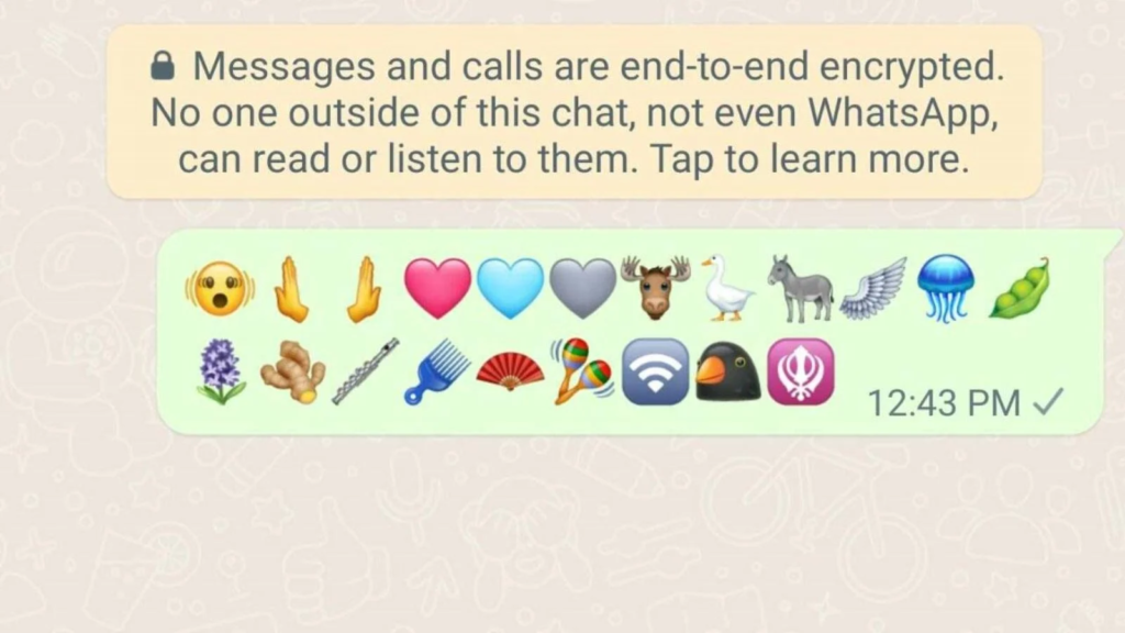 whatsapp yeni emojiler