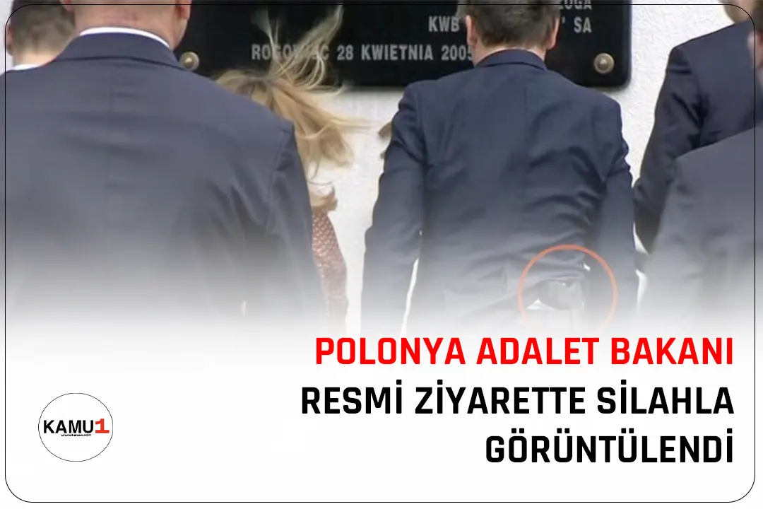 Polonya Adalet Bakanı Ziobro, Resmi Ziyarette Silahla Görüntülendi